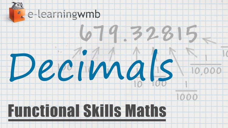 Functional Skills Maths Decimals