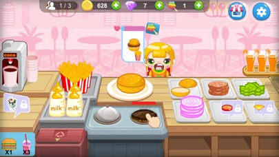 料理ゲーム：ハンバーガーゲーム screenshot1