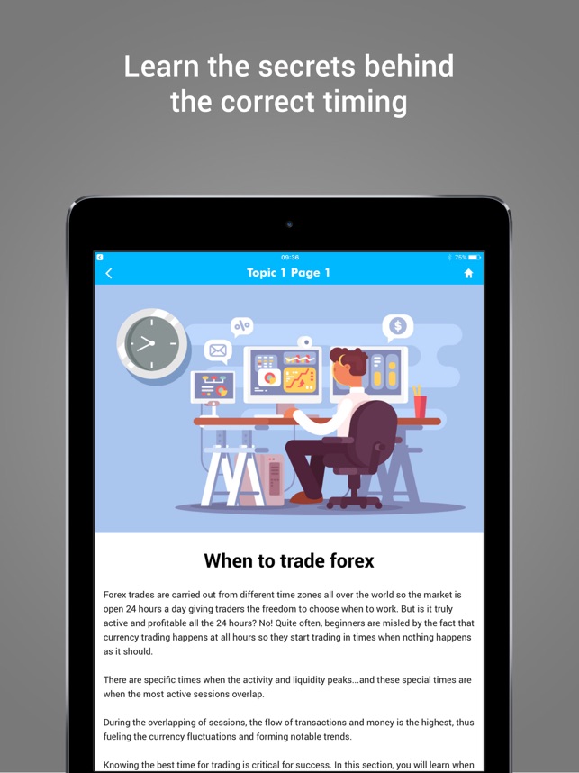 Forex Trading Hours Learn When To Trade On The App Store - 