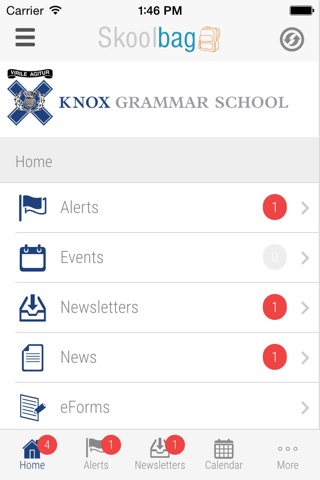Knox Grammar Senior School - Skoolbag screenshot 2