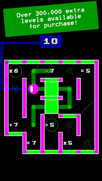 Numplussed - Number Puzzle Maze screenshot-3