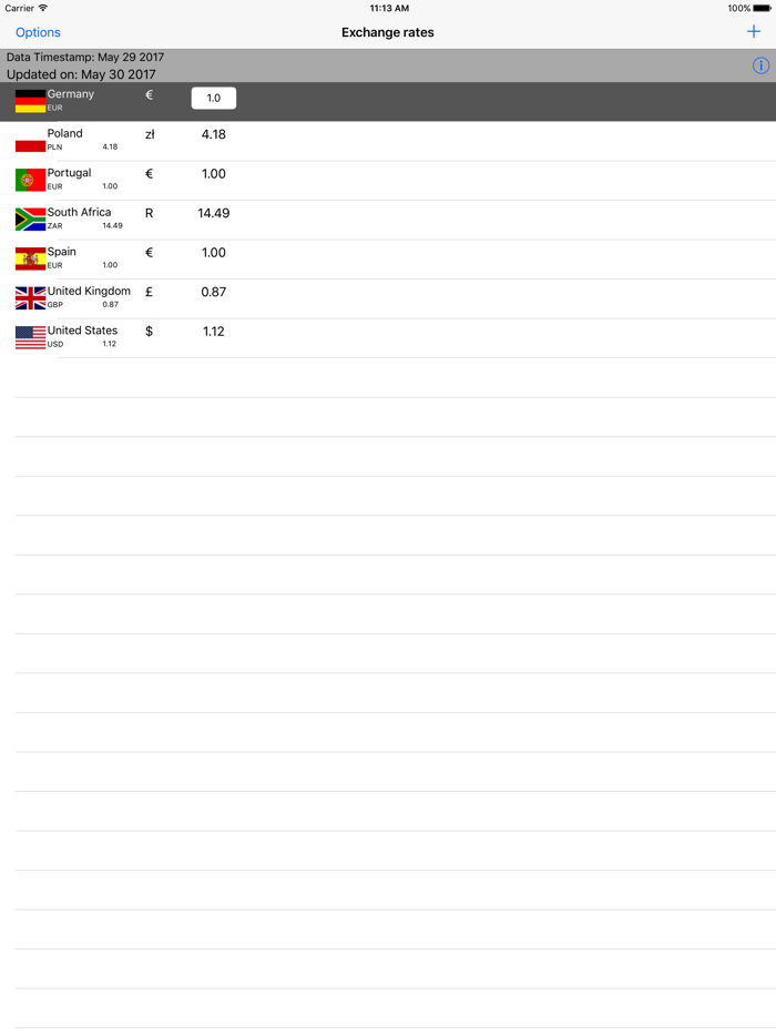 Exchange Rates Currency Converter