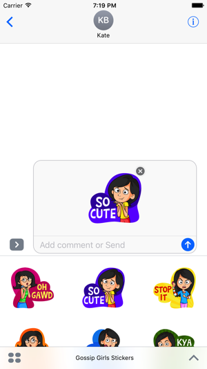 Gossip Girls Stickers(圖2)-速報App