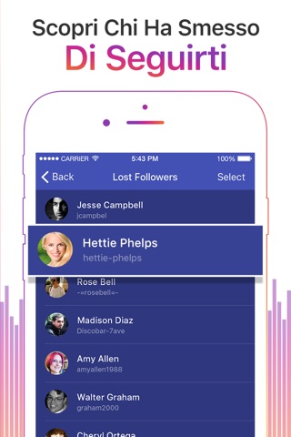 Followers Tracker for Instagram - Get Likes Report screenshot 2