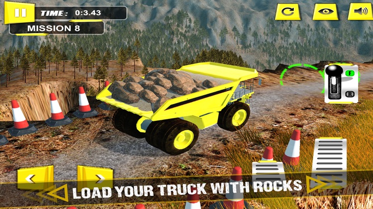 Truck Driver 3D - Hill Mining Truck screenshot-3