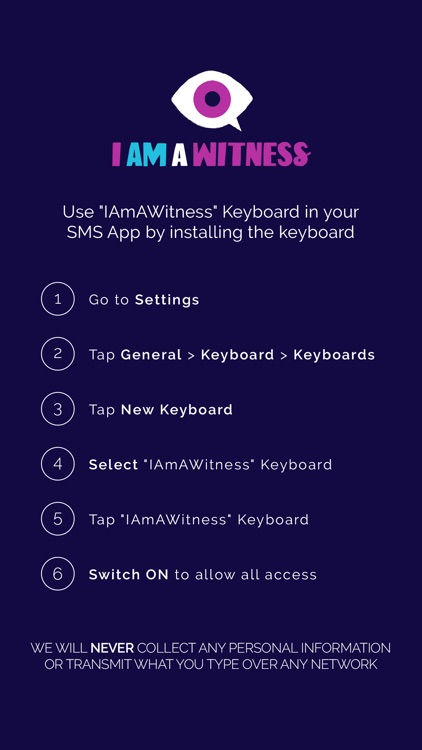 I Am A Witness Keyboard