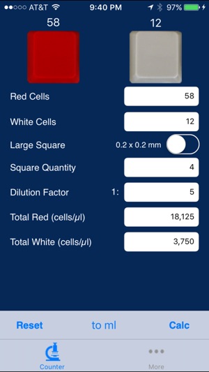 Hemocytometer Calculator(圖4)-速報App