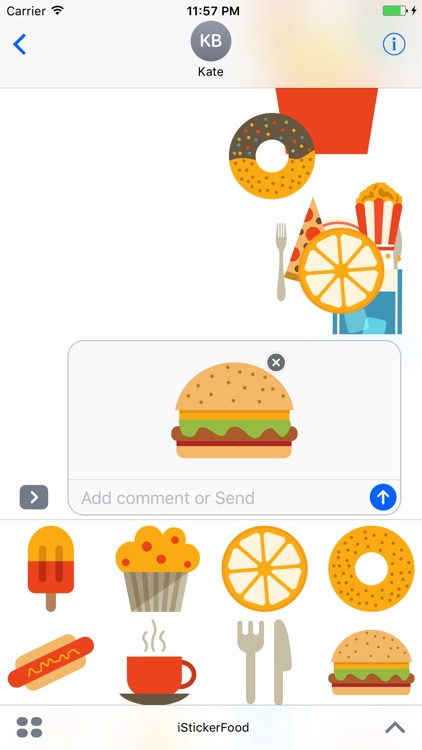 iFood Sticker