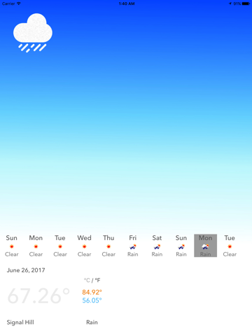 First Weather screenshot 3