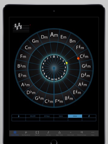 Circle of 5ths Pro HD screenshot 2