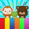 Animal sounds kids piano