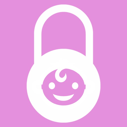 Baby Lock with Home Button Lock icon