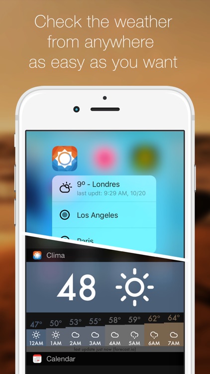 Clima ~ Weather, just beautifully simple