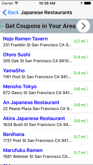 How to cancel & delete Asian Food Restaurant Finder Nearby from iphone & ipad 3