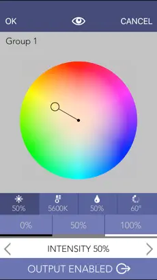 Captura de Pantalla 2 DS Control DMX iphone