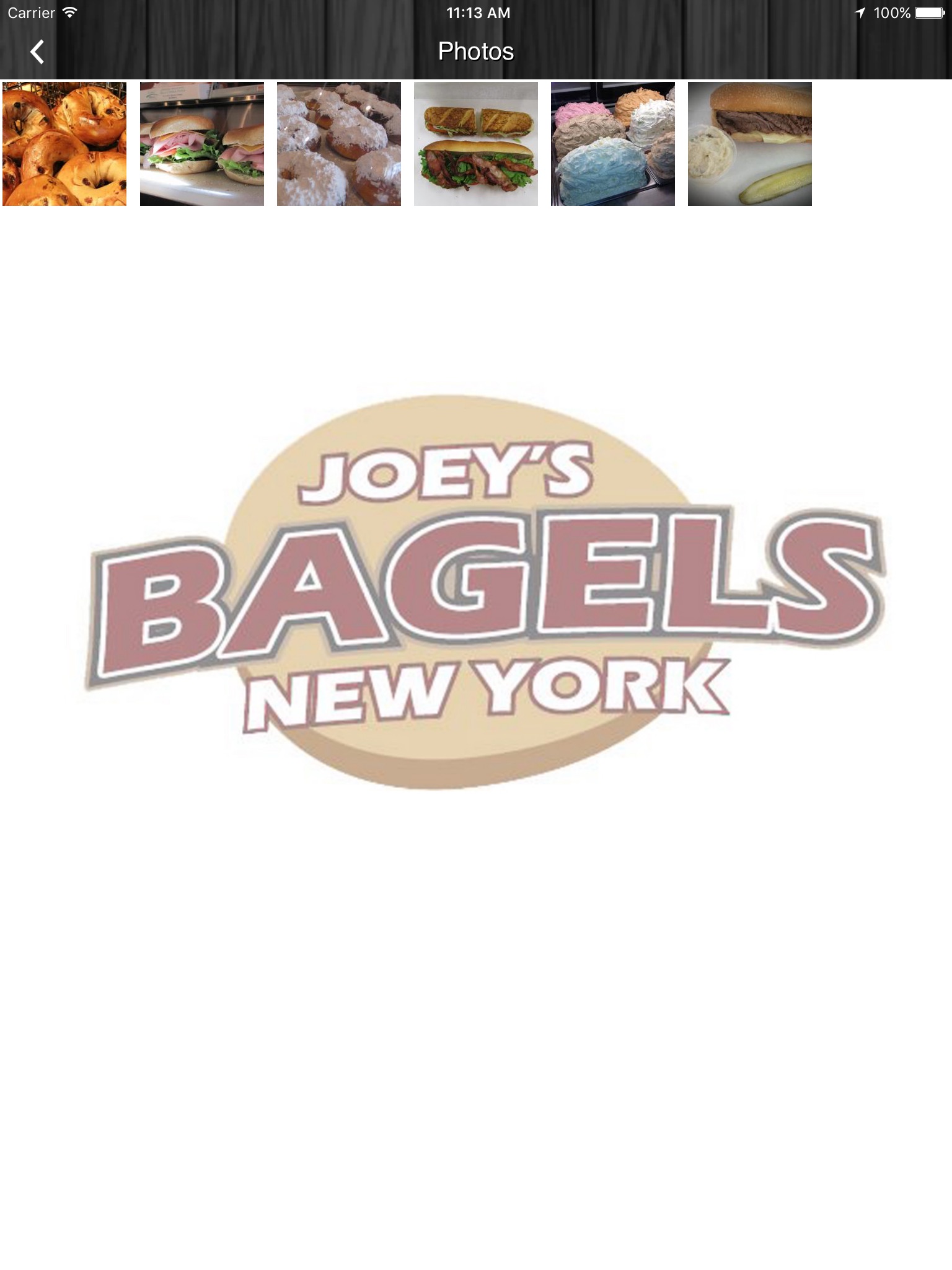 Joeys NY Bagels Online Ordering screenshot 2