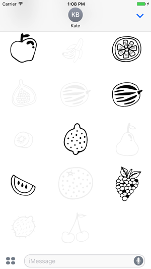 Animated Cute Fruit Stickers(圖5)-速報App