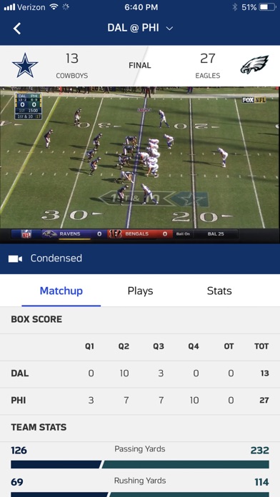 NFL Game Pass Intl screenshot1