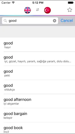 Game screenshot Turkish English Dictionary mod apk