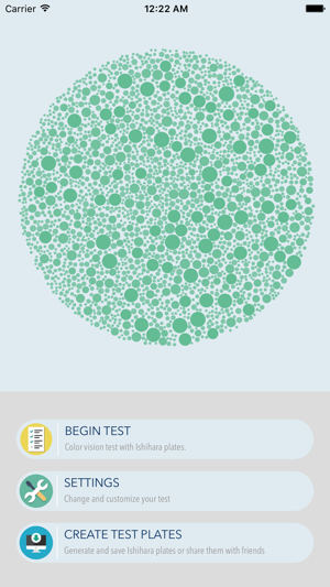 Color Vision Test - Detects 3 deficiency