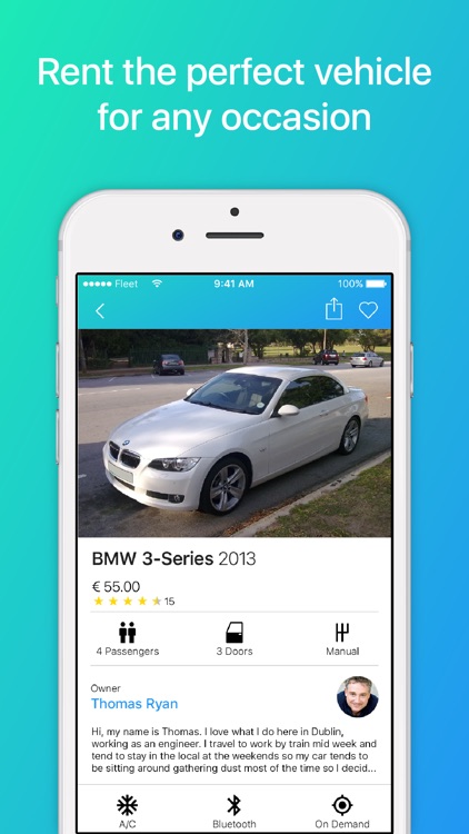Fleet - P2P Vehicle Rental