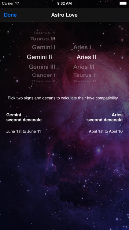 Astro Love Pro - predictions