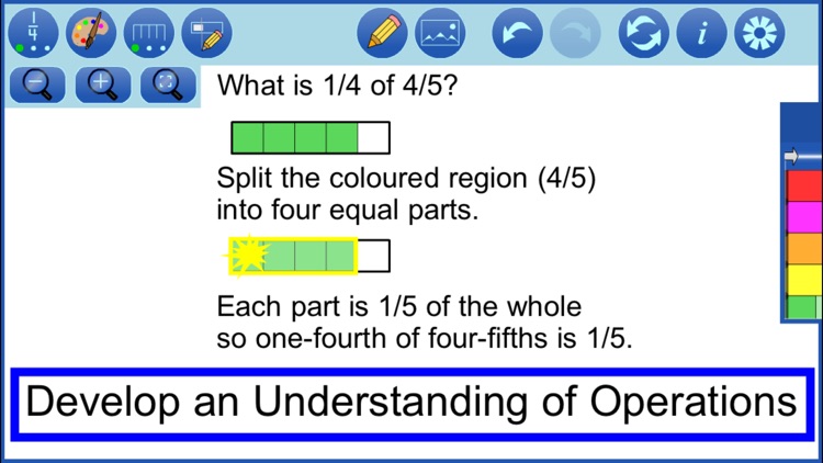 Fraction Strips by mathies screenshot-3