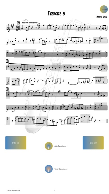 Jazz Studies Saxophones English Version screenshot-3