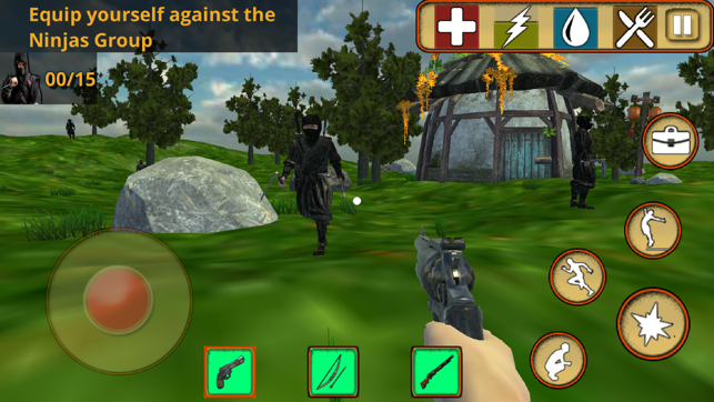 US Army Vs Ninja Assassin: Lost Island Survival(圖1)-速報App