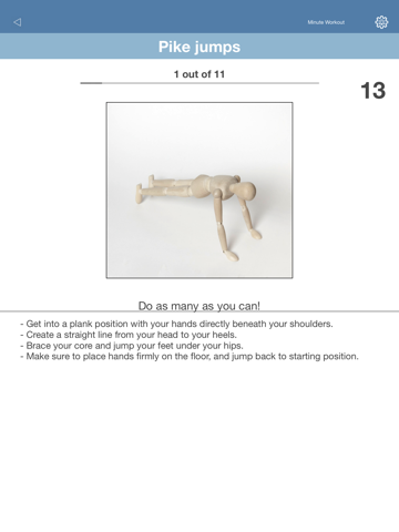 Minute workout screenshot 3
