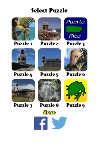 Puerto Rico Sliding Puzzles screenshot 2