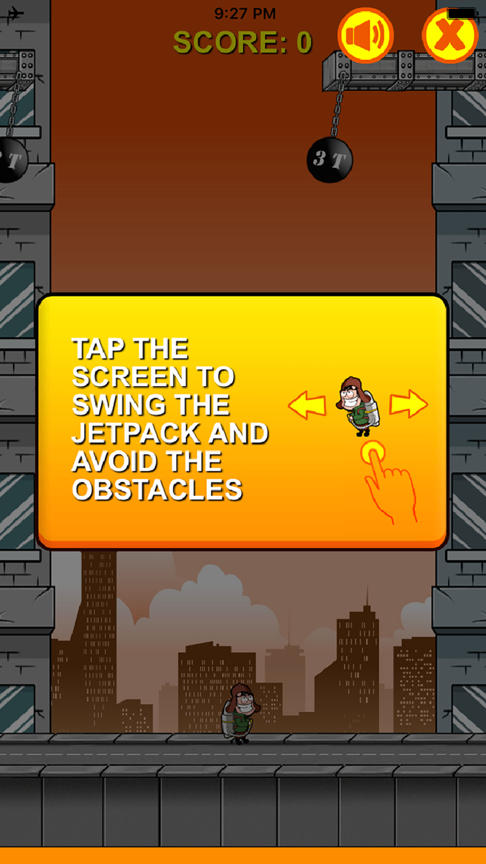 Swing Jetpack - City Adventure