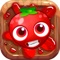 Juice Crush is a puzzle game, match - 3 game with vivid graphics, cuddly and colorful fruits