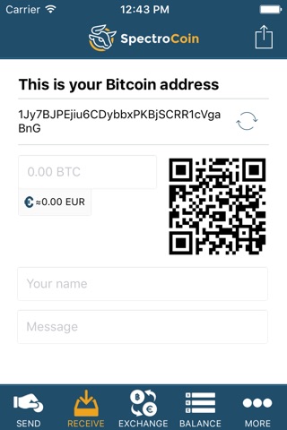 Bitcoin Wallet by SpectroCoin screenshot 3
