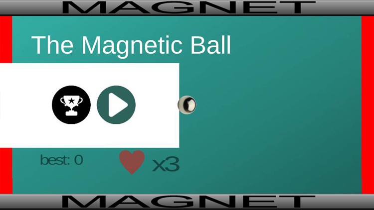 Magnetic Ball - Cool 2D Endless Run Game for Kids