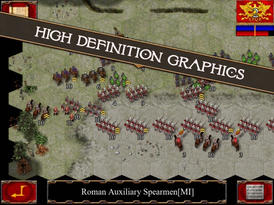 Ancient Battle: Rome на iPad