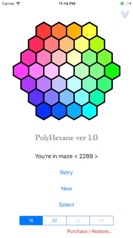 Game screenshot PolyHexane apk