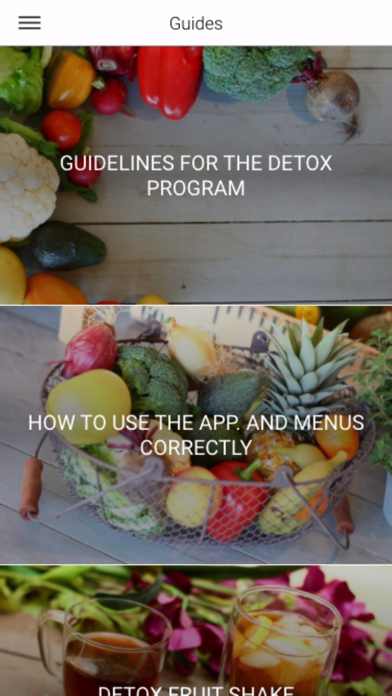Detox diet 21 days - 4 meal plans for weight loss Screenshot 5