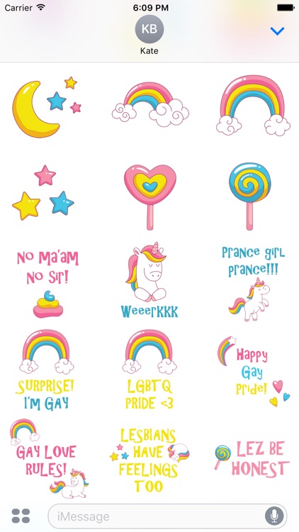 Gay Pride Unicorns