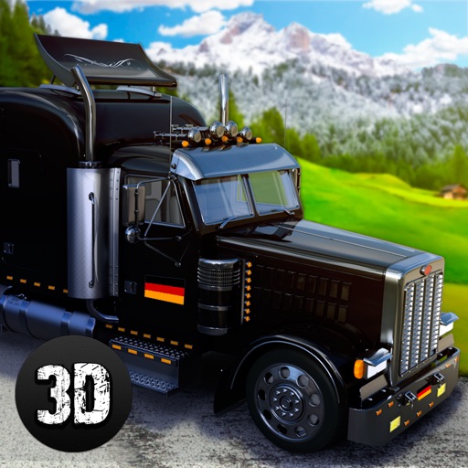 German Euro Truck Driving Simulator 3D Icon