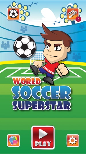 世界足球巨星臨！ - World Soccer Superstar Pro!