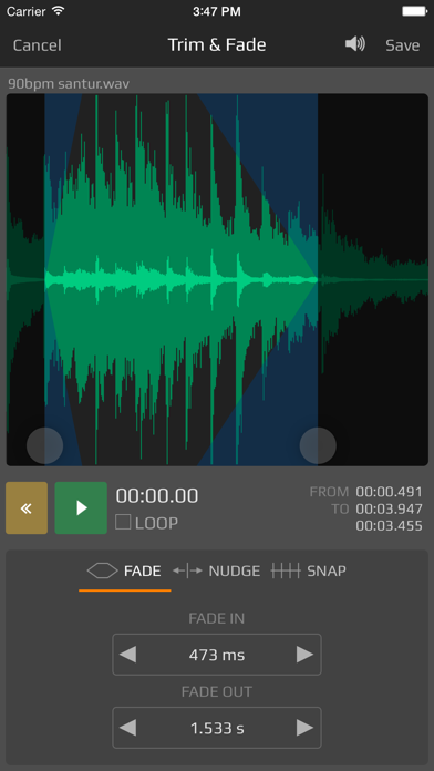 AudioShare - audio document manager Screenshot 4
