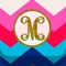 Monogram - Wallpaper & Backgrounds Maker offers a variety of backgrounds to start with or you can use your own photo