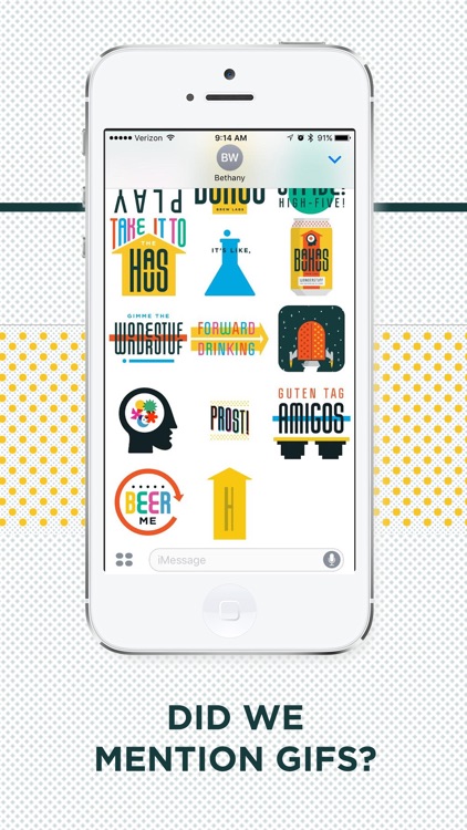 Bauhaus Brew Labs Sticker Pack