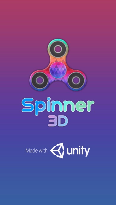 How to cancel & delete Spinner Fidget 3D Simulator from iphone & ipad 1