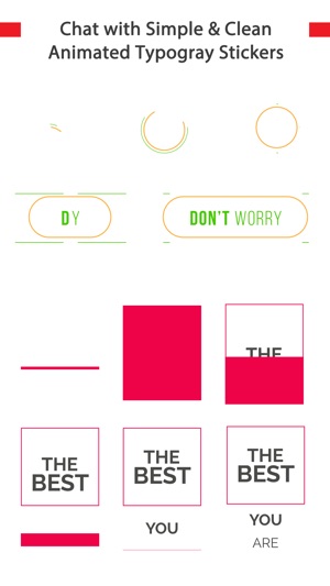 TypoChat -Minimal Animated Typography Chat Message(圖4)-速報App