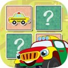 Cars find the Pairs learning game