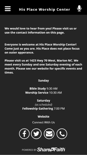 His Place Worship Center(圖3)-速報App