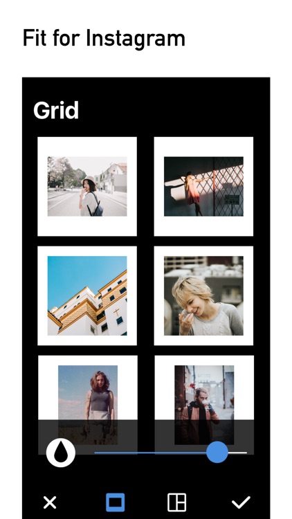 Grids - no crop photo editor & collage maker