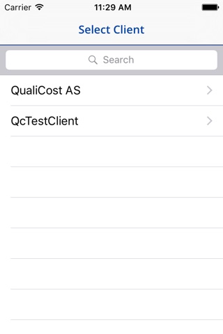 QualiCost Reports screenshot 2